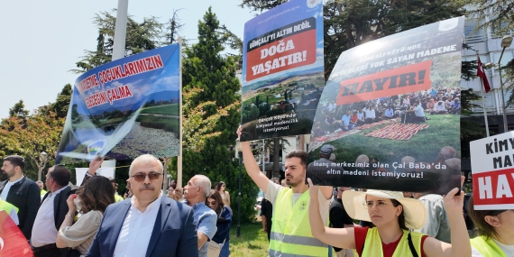 Tokat’taki zafer maden aramaları durduruldu.