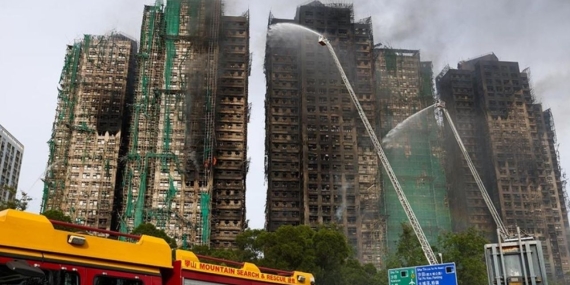 Hong Kong’da yangın faciasında ölü sayısı 55 oldu