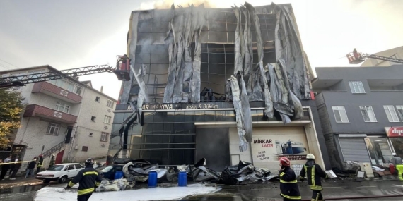 Kocaeli Dilovası’nda parfüm deposu yangını: 6 ölü, 1 yaralı