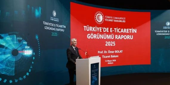 Türkiye’de E-Ticaret hacmi 2025’te 4,6 trilyon liraya ulaştı