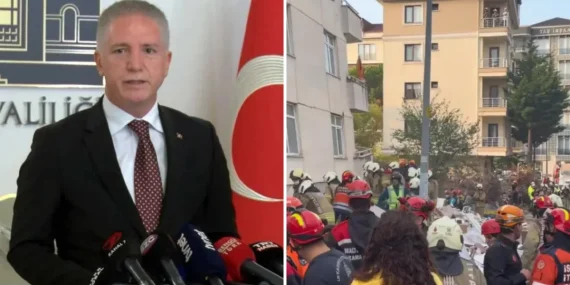 Maltepe’de çöken binada 3 kişi için arama sürüyor